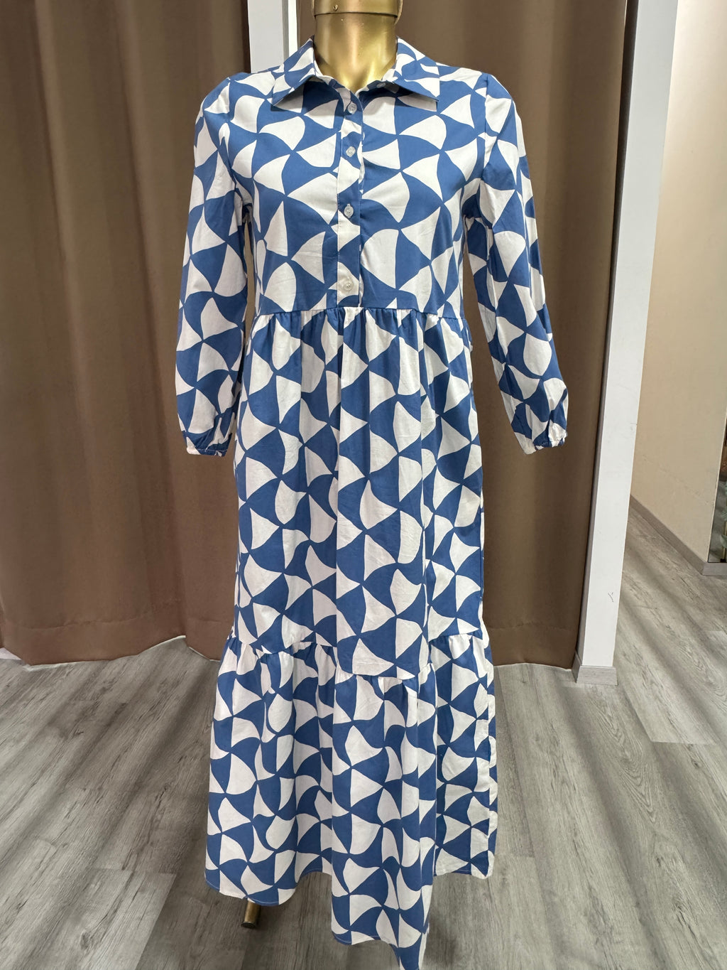 Vestido manga larga