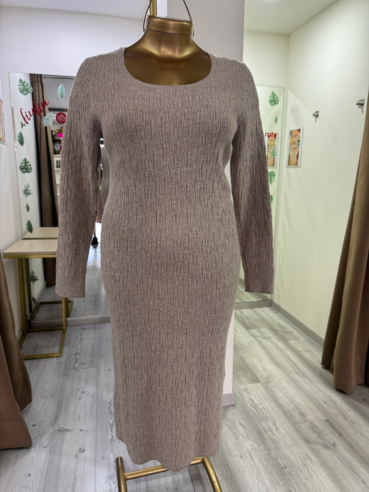 Vestido mesh liso talla XL