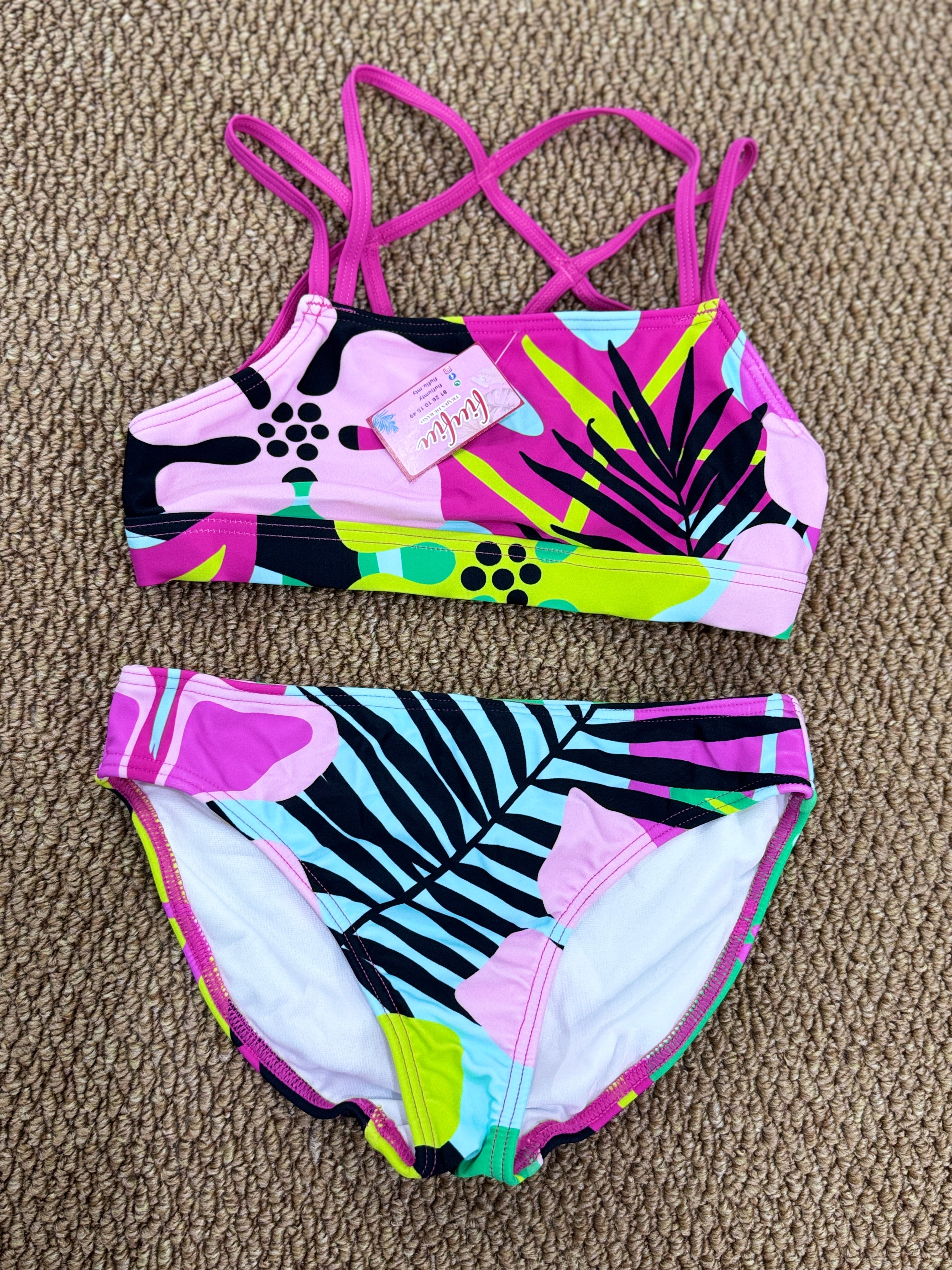 Traje de baño de niña Talla 8