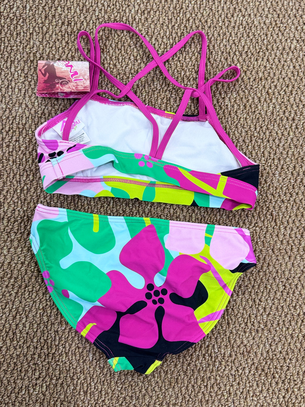 Traje de baño de niña Talla 8
