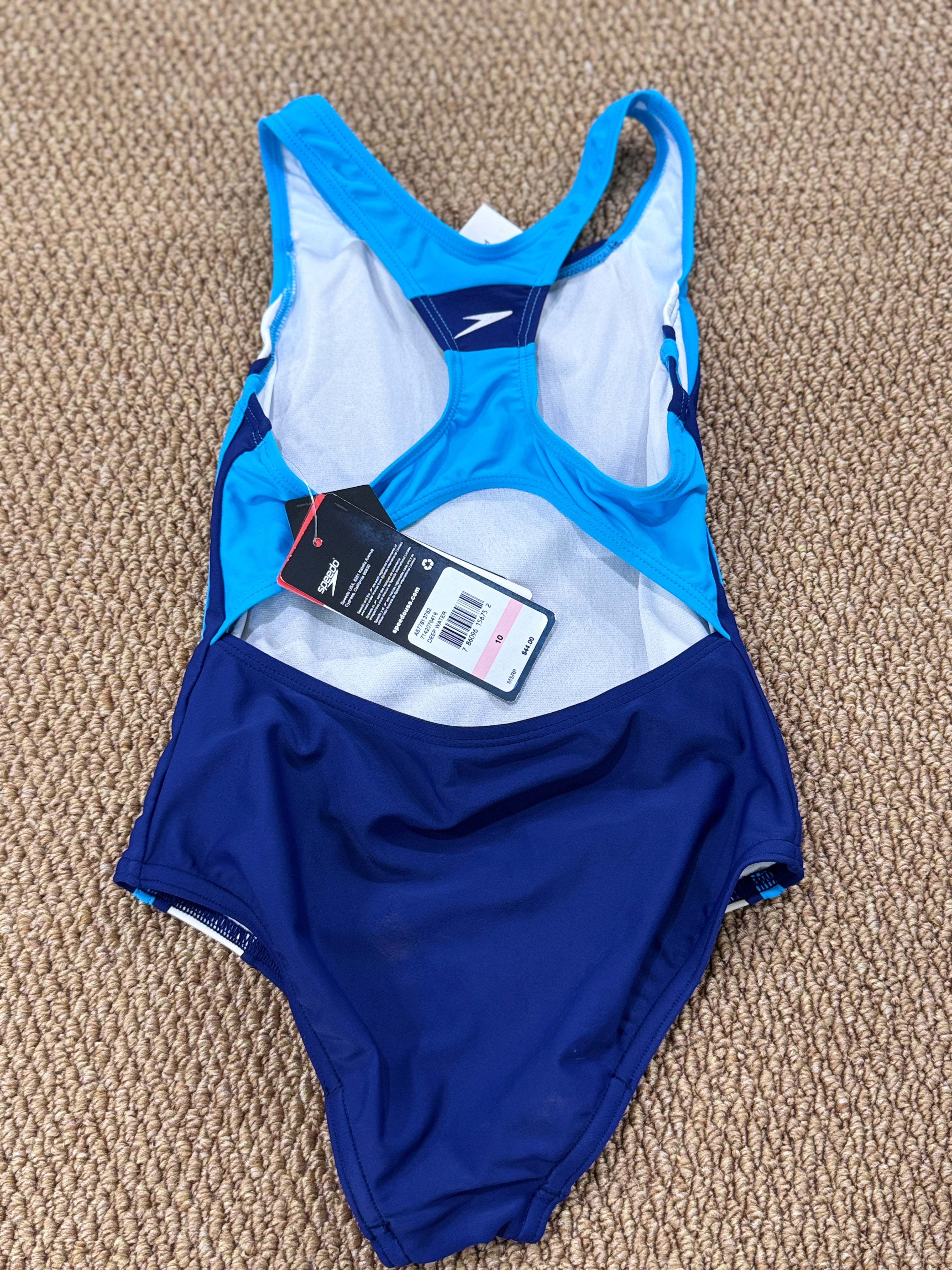 Traje de baño de niña speedo Talla 10