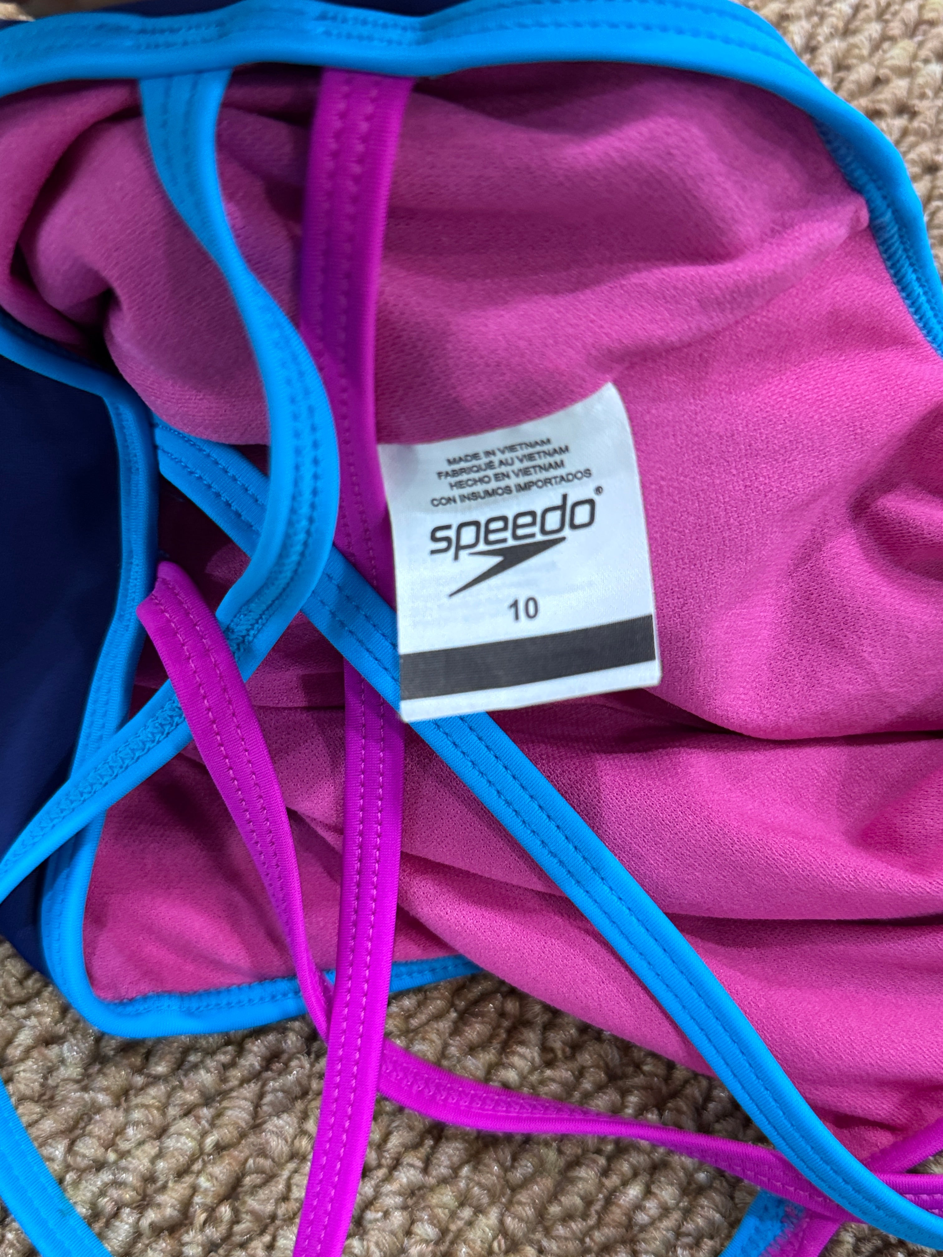 Traje de baño de niña speedo Talla 10