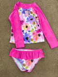 Traje de baño de niña Talla 7Y