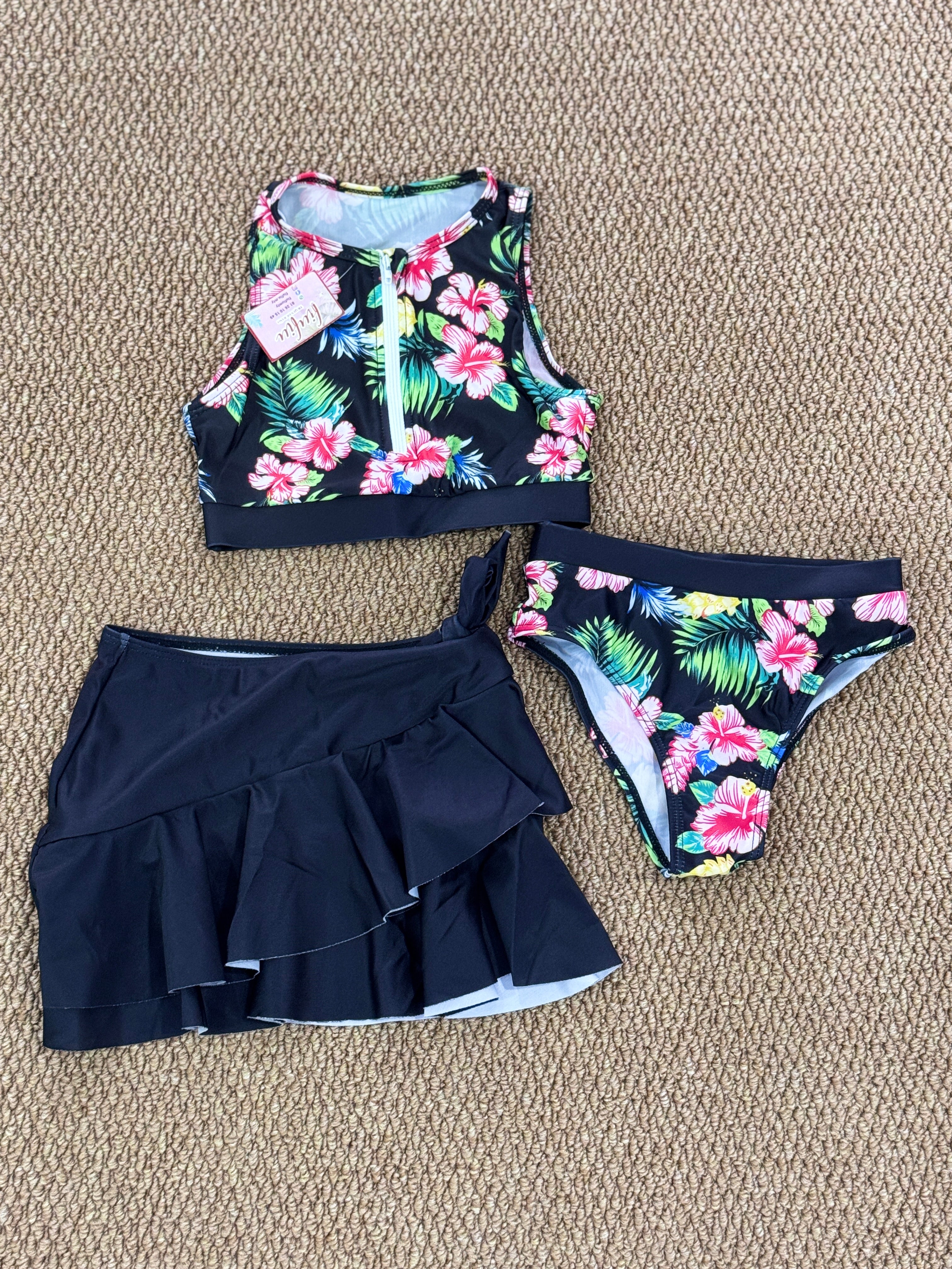 Traje de baño de niña Talla 7