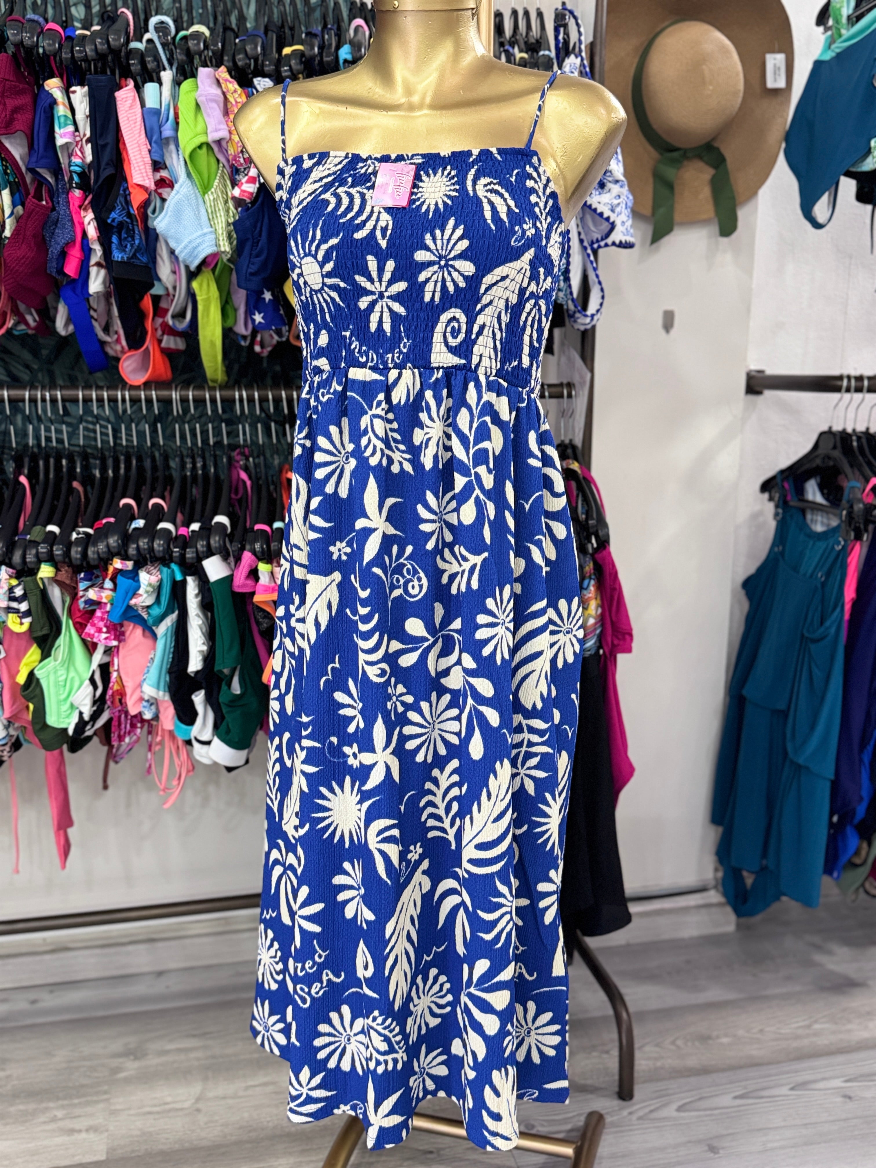 Vestido Midi estampado