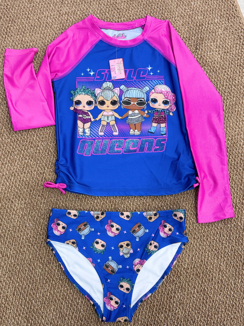 Traje de baño de niña Talla 10/12