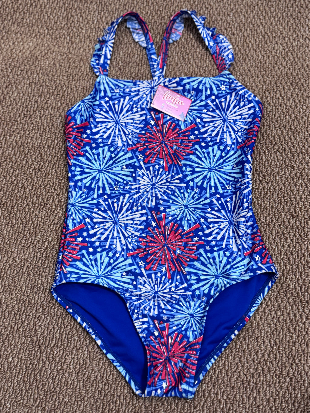Traje de baño de niña Talla 7/8