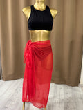 Pareo con transparencia