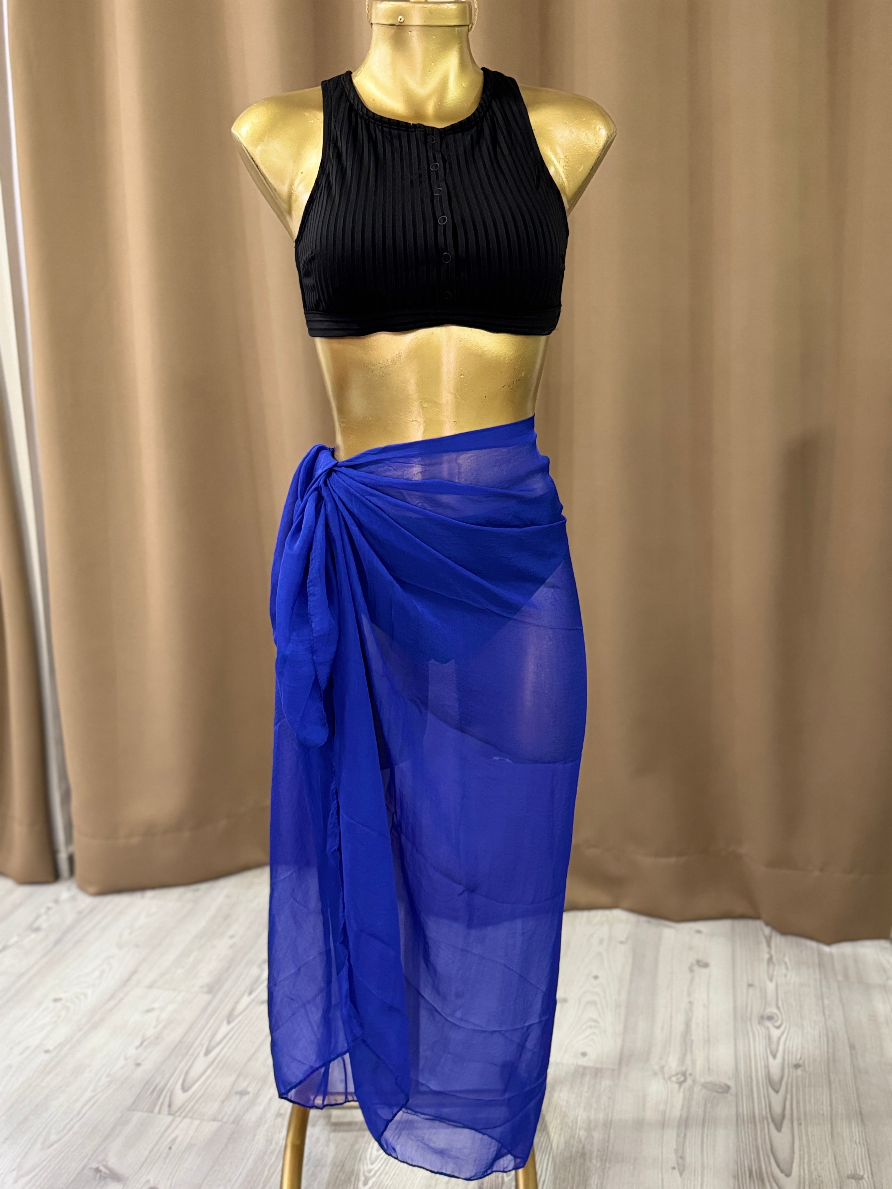 Pareo con transparencia